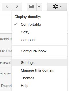 Gmail Settings